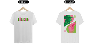 Nome do produtoCamiseta (Algodão Peruano) - Wicked Movie (Pink And Green)