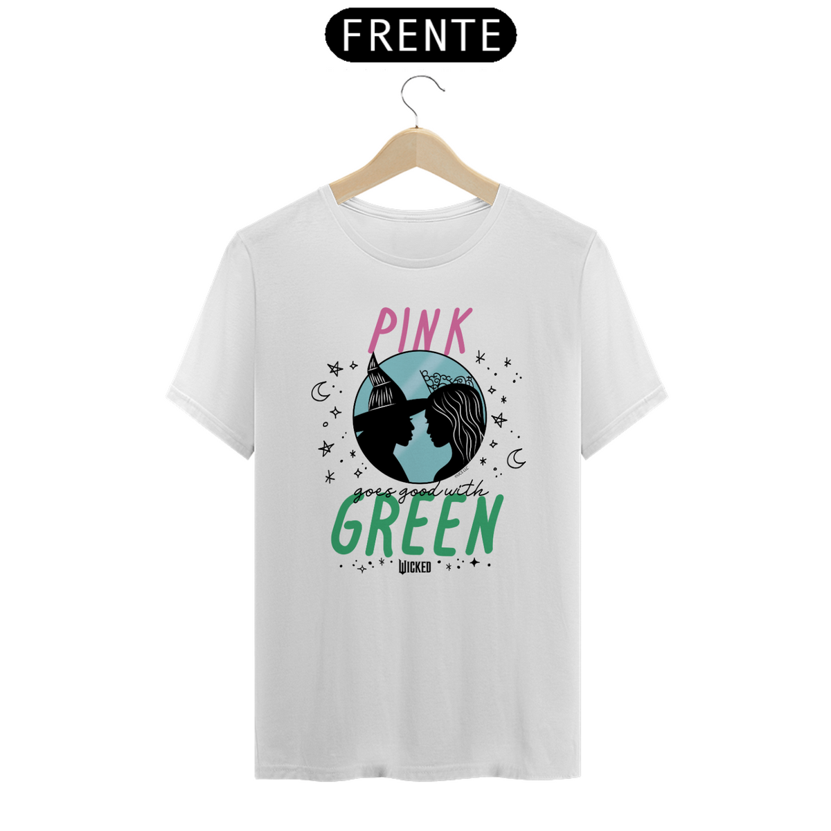 Nome do produto: Camiseta - Pink Goes Good With Green