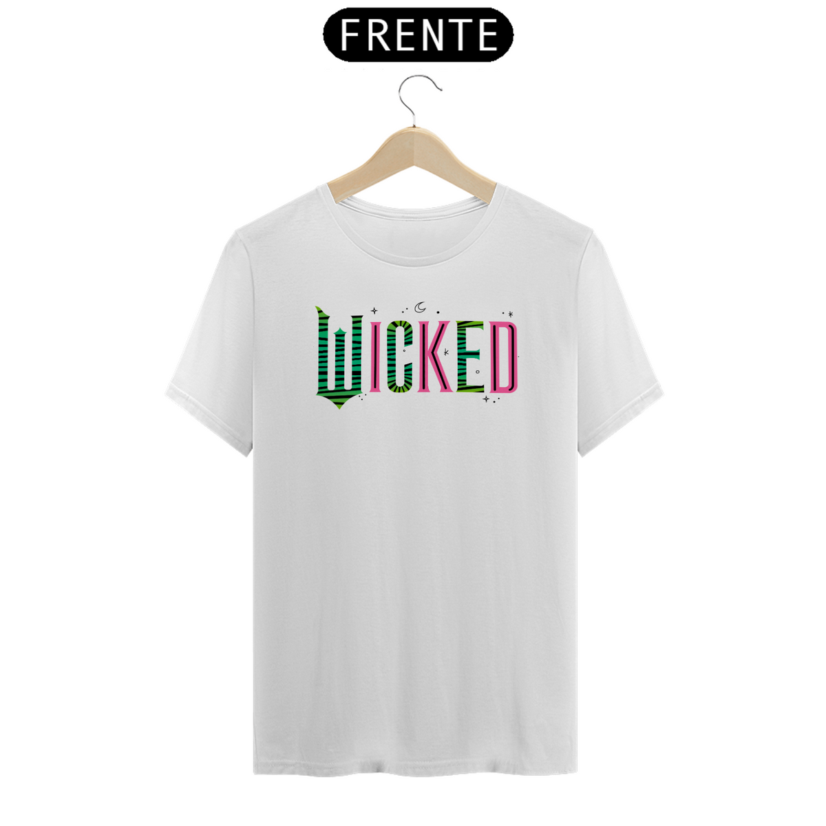 Nome do produto: Camiseta - Wicked (Pink And Green)