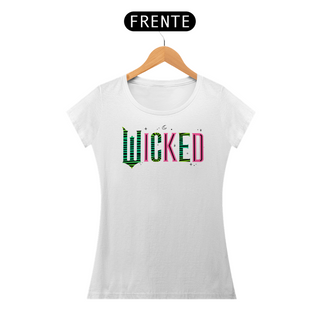 Camiseta Feminina - Wicked (Pink And Green)