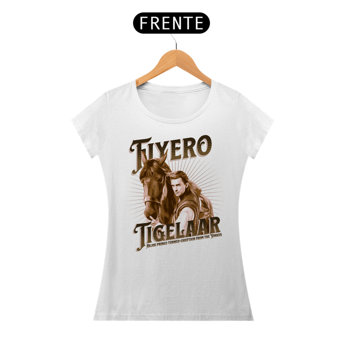 Nome do produto: Camiseta Feminina - Fiyero Tigelaar