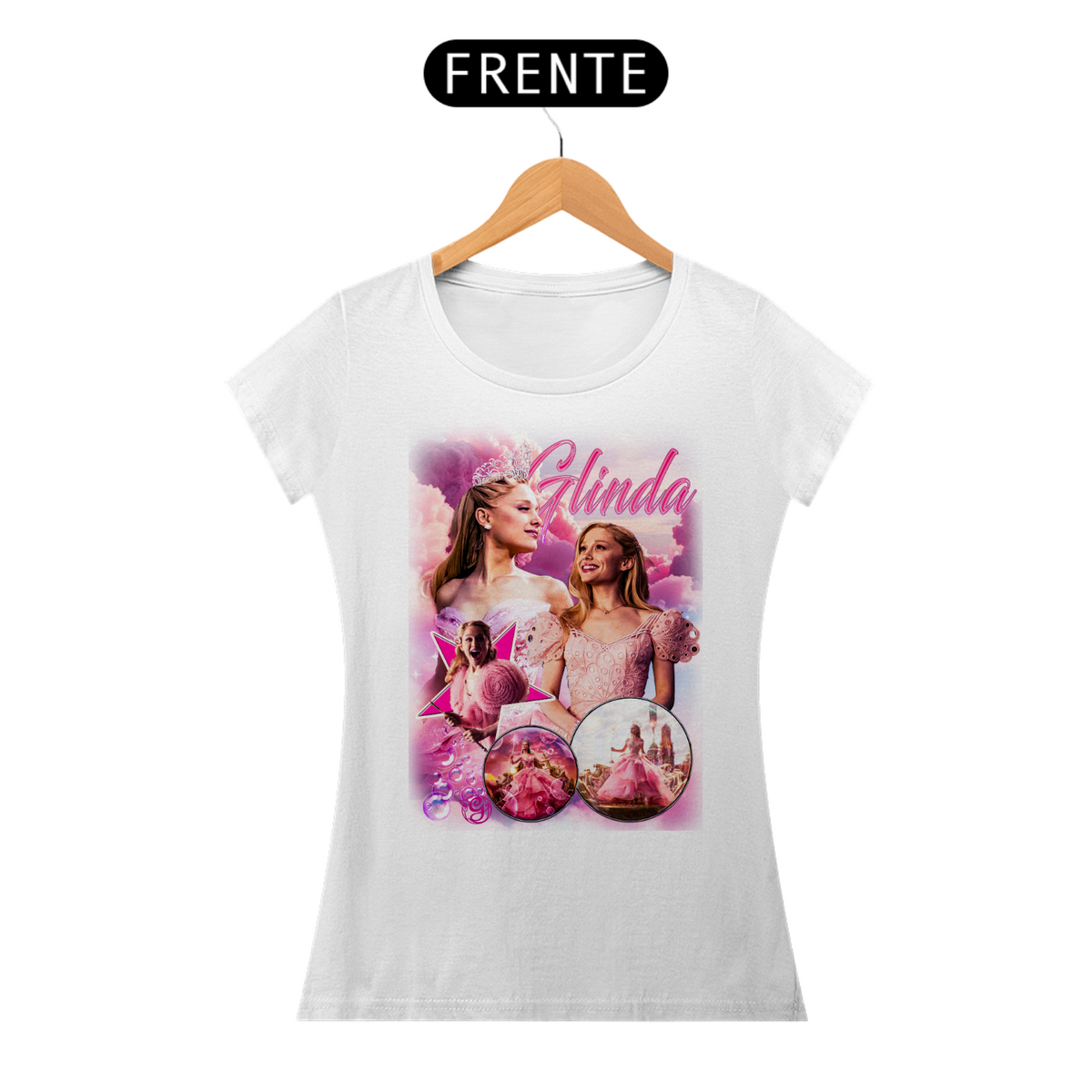 Nome do produto: Camiseta Feminina - Glinda