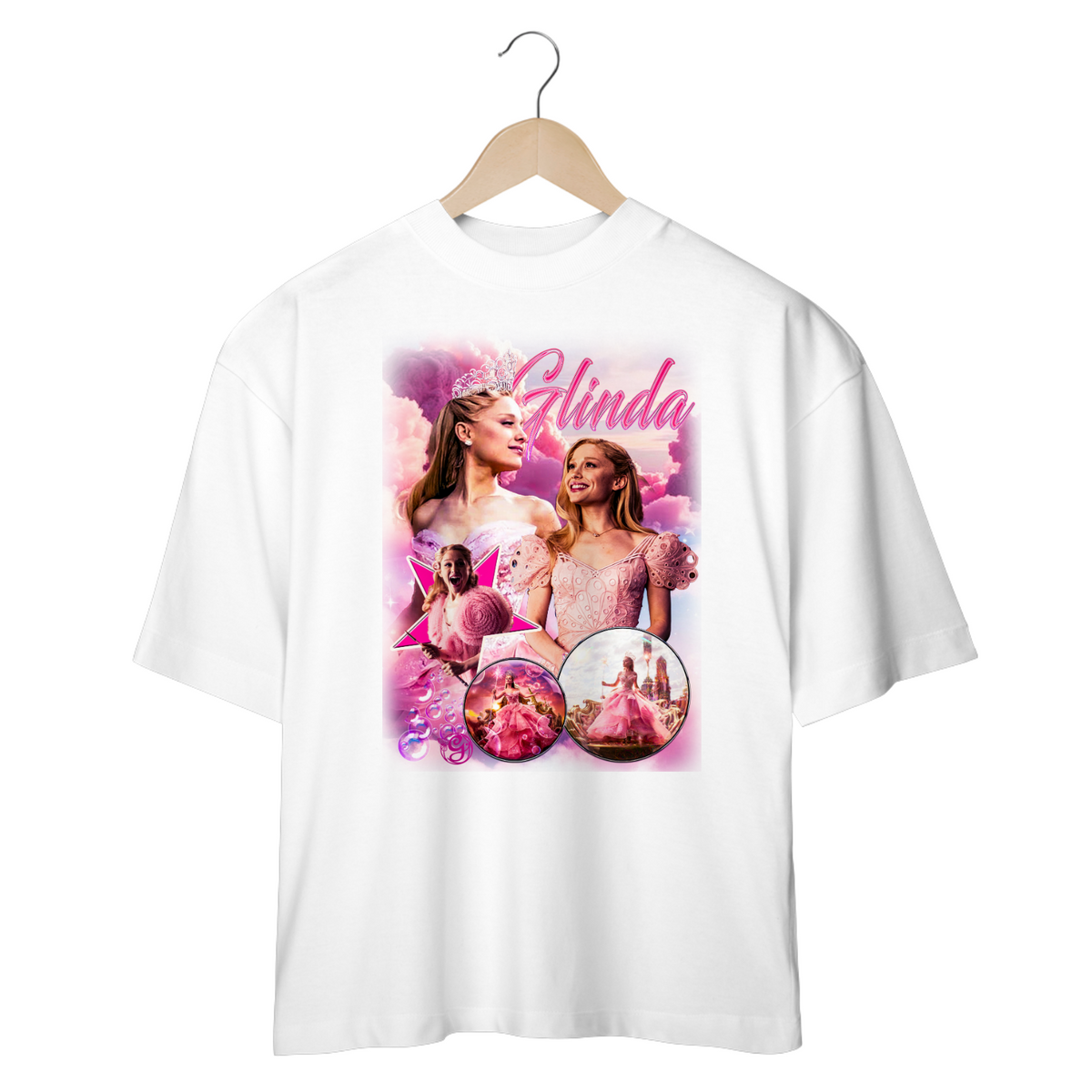 Nome do produto: Camiseta Oversized - Glinda