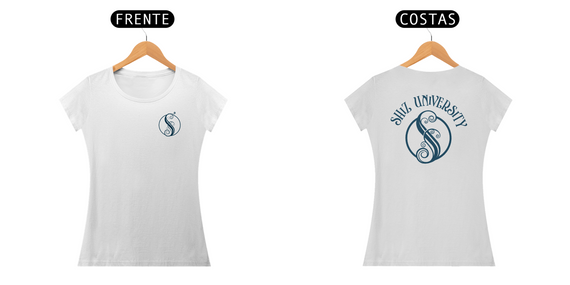 Camiseta Feminina - Shiz University (Frente e Costas)