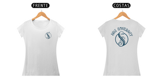 Nome do produtoCamiseta Feminina - Shiz University (Frente e Costas)