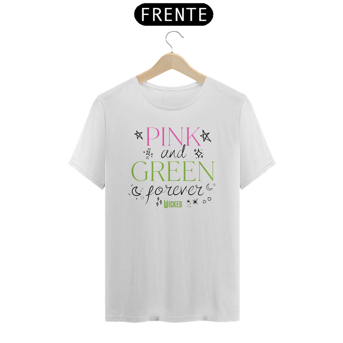 Nome do produto: Camiseta - Pink And Green Forever