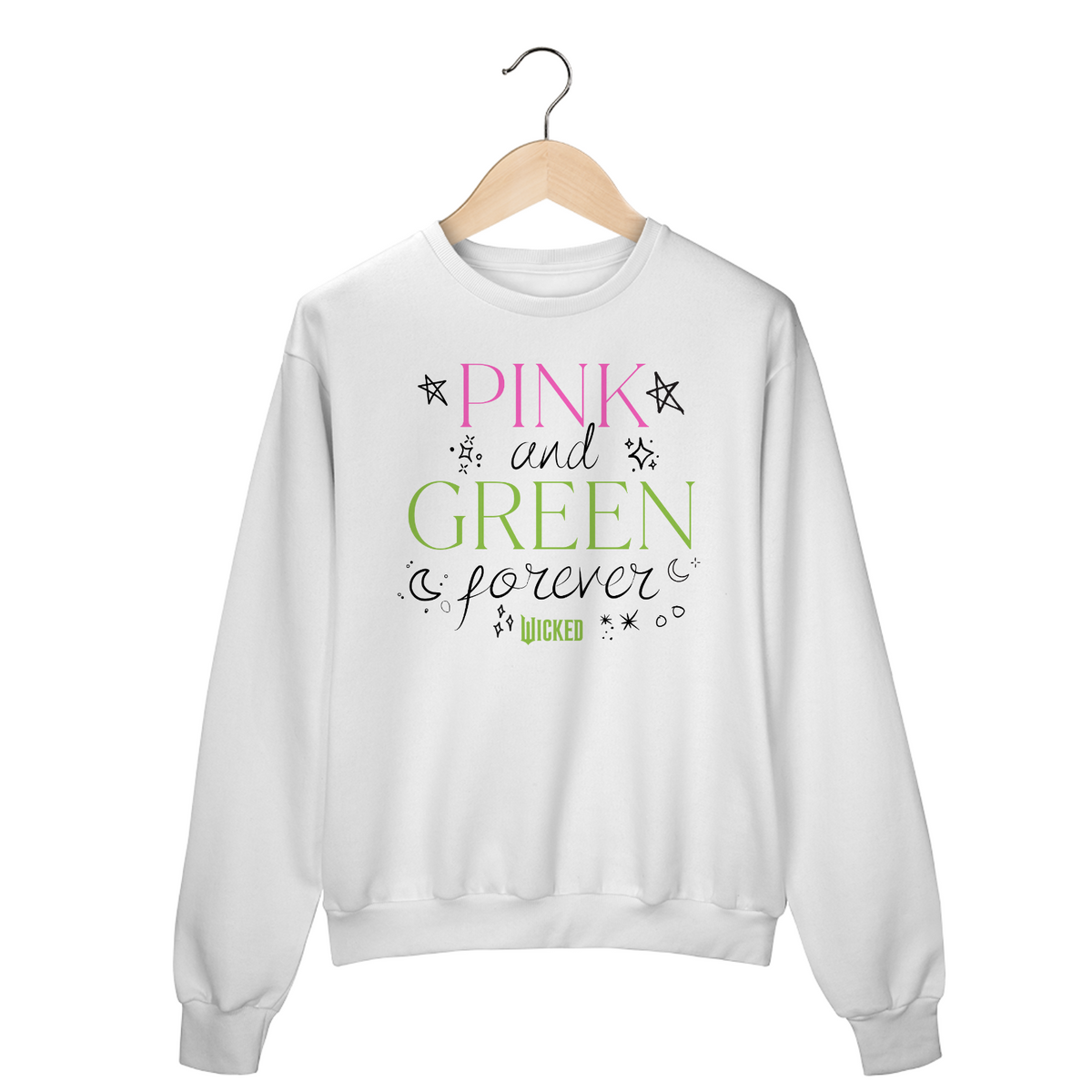 Nome do produto: Moletom Fechado - Pink And Green Forever