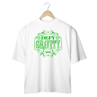 Nome do produtoCamiseta Oversized - Defy Gravity