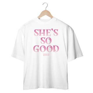 Nome do produtoCamiseta Oversized - She's So Good