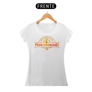 Nome do produtoCamiseta Feminina - Munchkinland