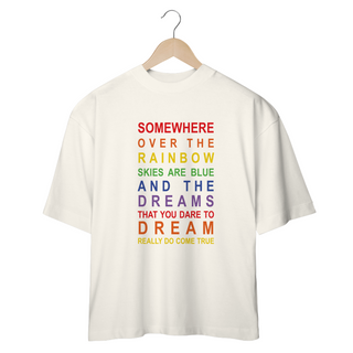 Nome do produtoCamisa Oversized - Over The Rainbow