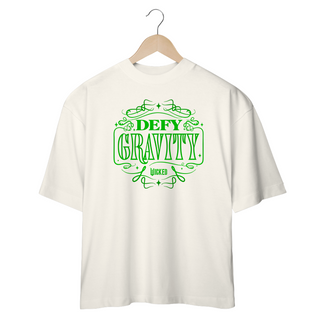 Nome do produtoCamiseta Oversized - Defy Gravity