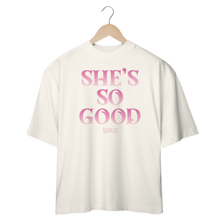 Nome do produtoCamiseta Oversized - She's So Good