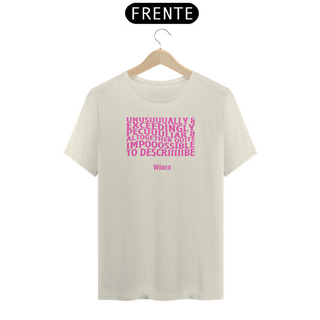 Nome do produtoCamiseta (Algodão Peruano) - Impossible to Describe