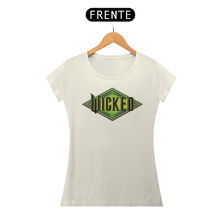 Nome do produtoCamiseta Feminina (Algodão Peruano) - Wicked Diamond Logo