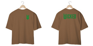 Nome do produtoCamiseta Oversized - Wicked Logo Lateral (Frente e Costas)