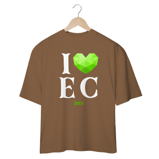 Nome do produtoCamiseta Oversized - I Love Emerald City