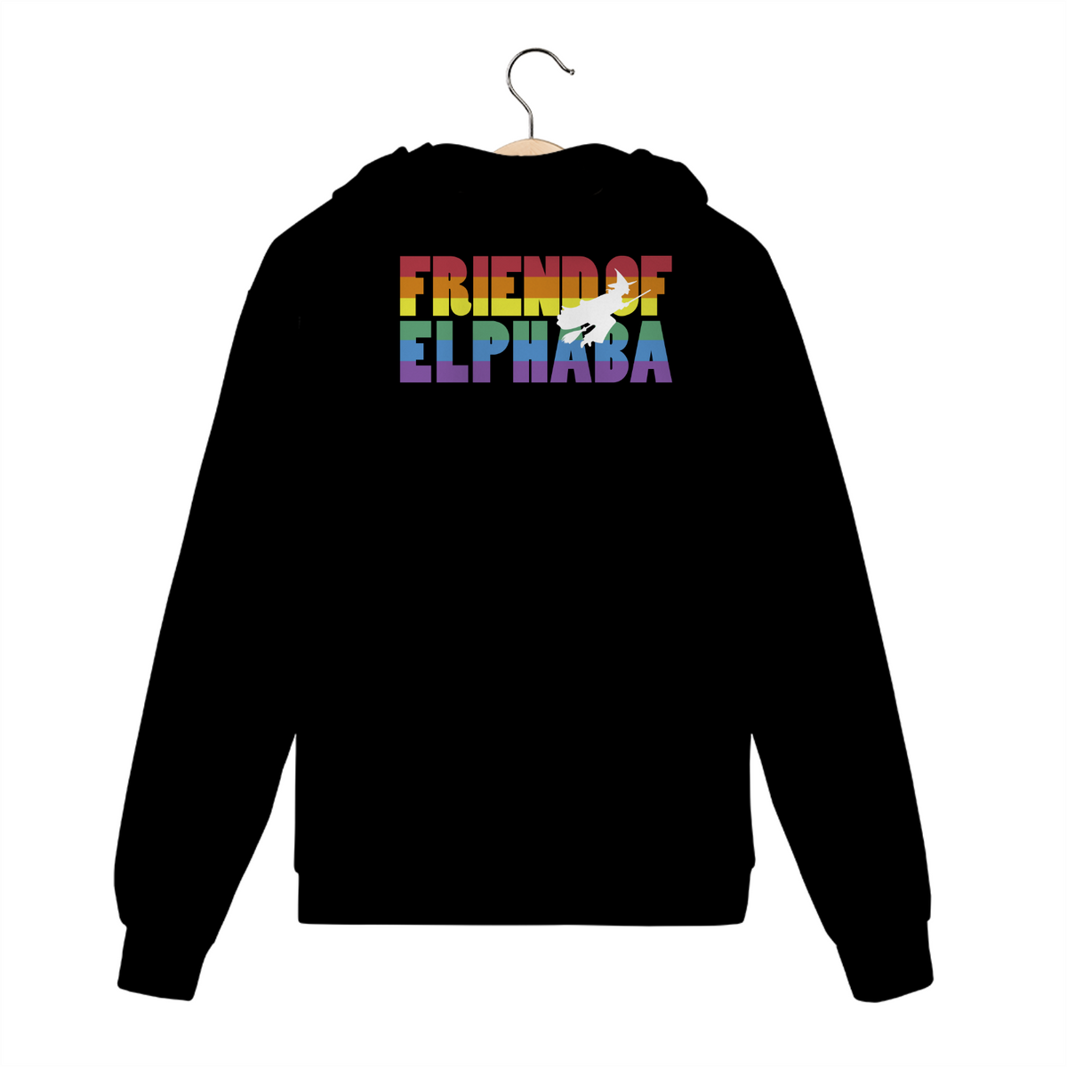 Nome do produto: Moletom com Zíper - Friend Of Elphaba