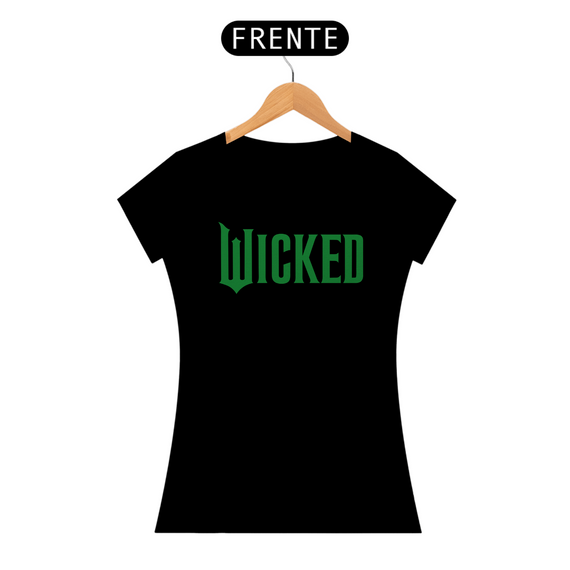 Camiseta Feminina - Wicked Movie (Green)