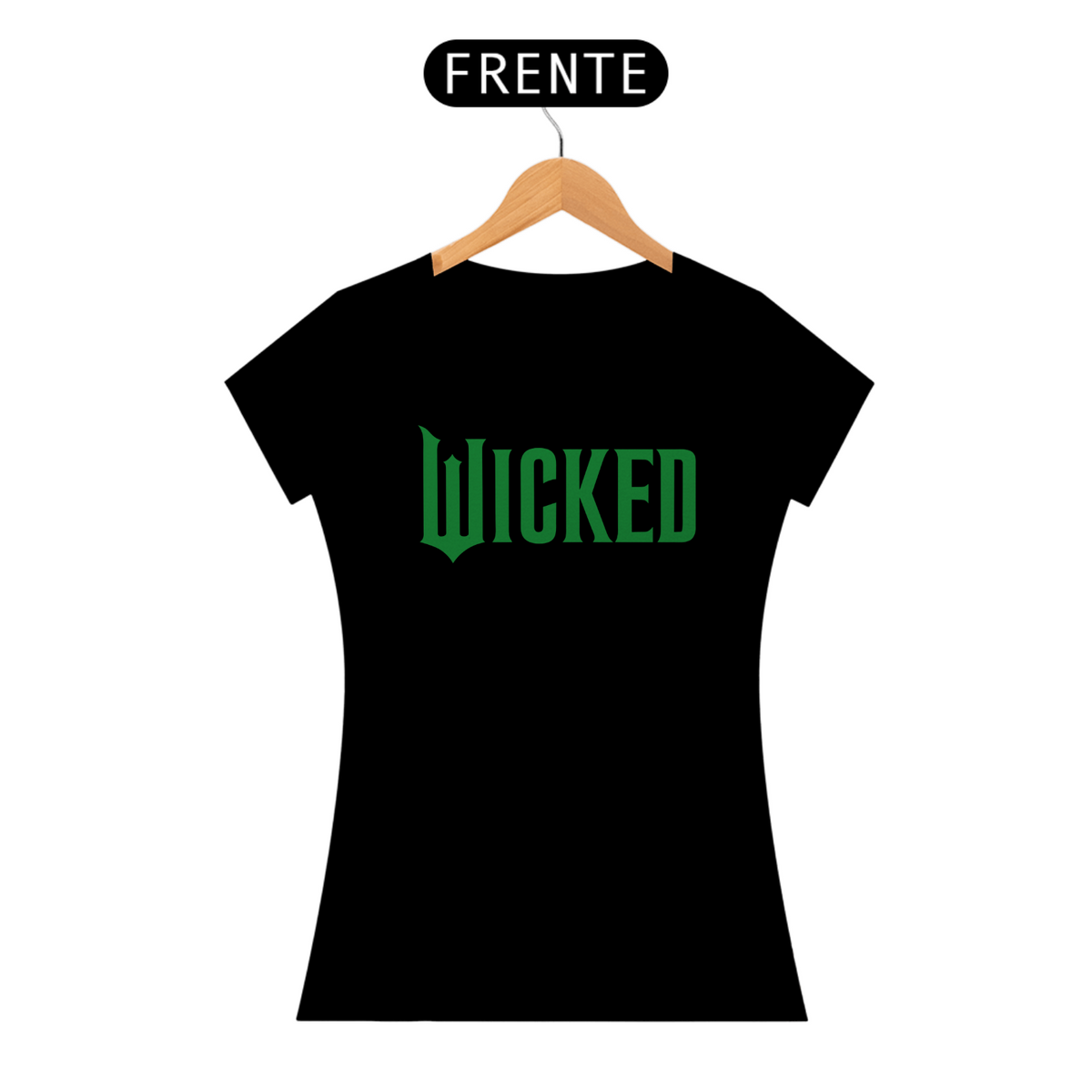 Nome do produto: Camiseta Feminina - Wicked Movie (Green)