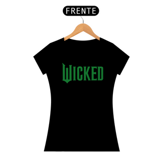 Camiseta Feminina - Wicked Movie (Green)