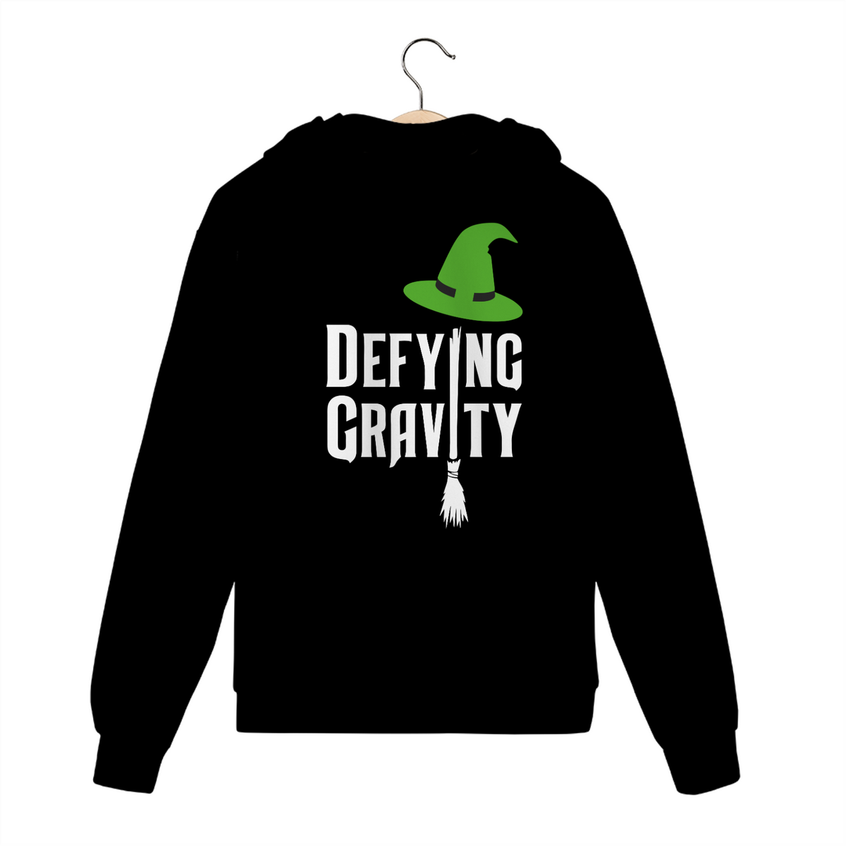 Nome do produto: Moletom Com Zíper - Defying Gravity (Costas)