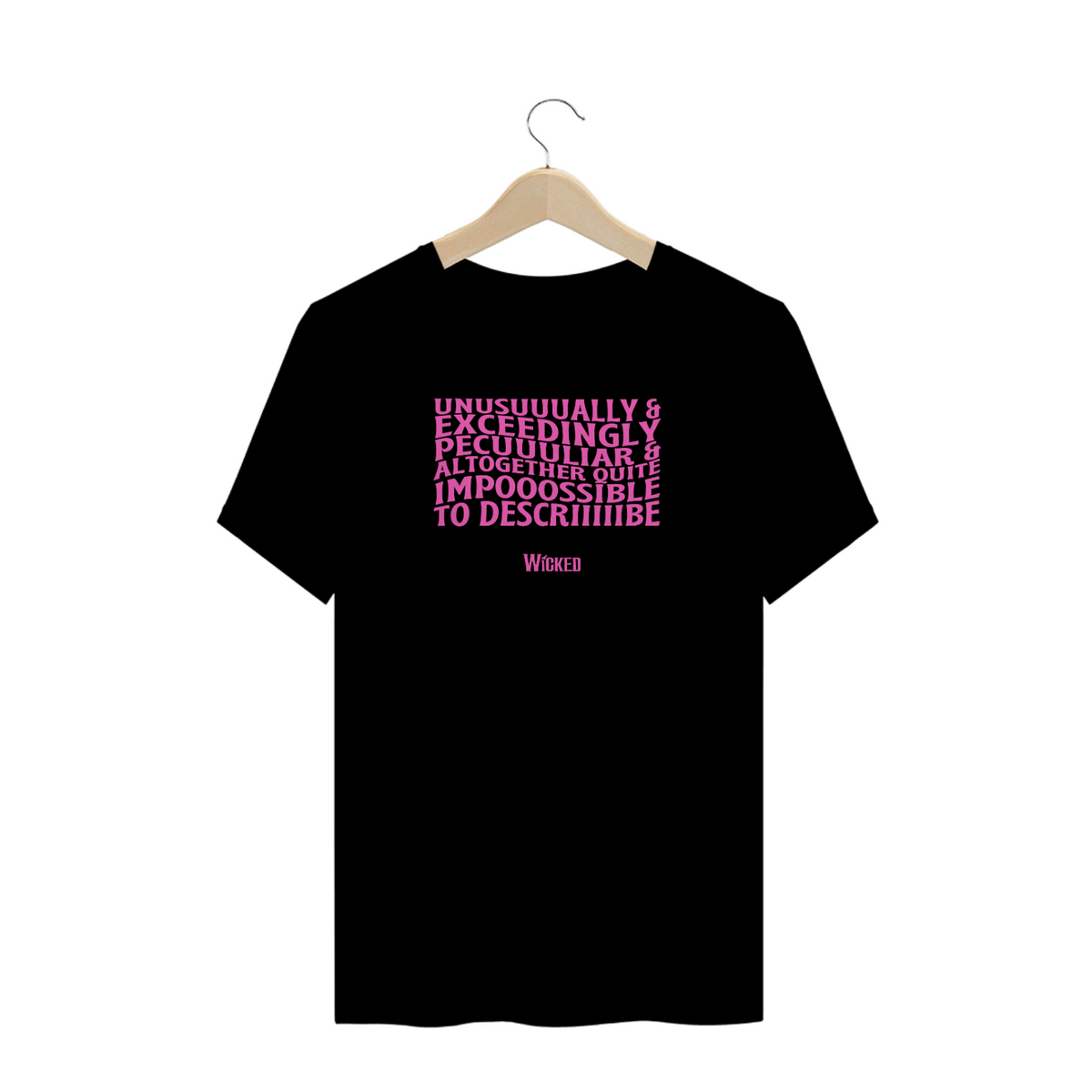 Nome do produto: T-Shirt Plus Size - Impossible to Describe