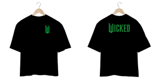 Nome do produtoCamiseta Oversized - Wicked Logo Lateral (Frente e Costas)