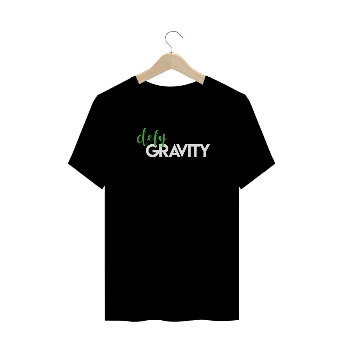 Nome do produto: T-Shirt Plus Size - Defy Gravity