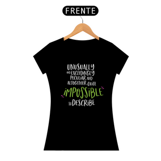 Nome do produtoT-Shirt Prime - Impossible to Describe