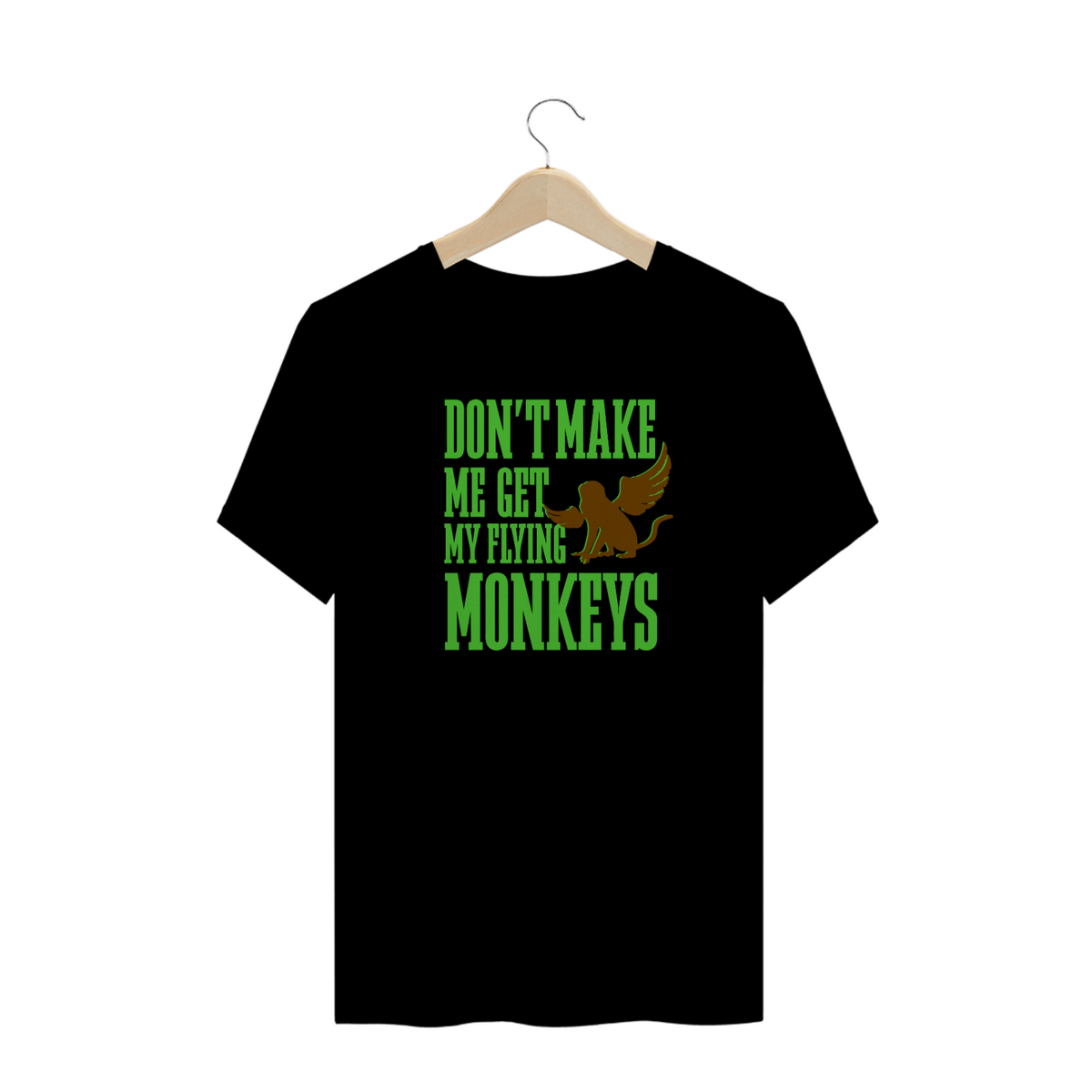 Nome do produto: T-Shirt Plus Size - Flying Monkeys