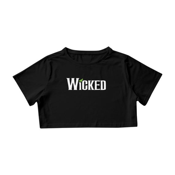 Camiseta Cropped - Wicked