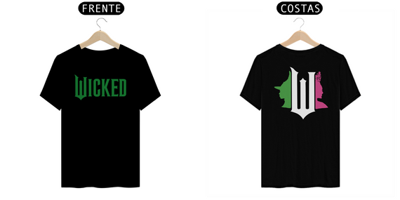 Camiseta - Wicked Movie (Frente e Costas)