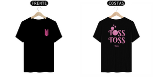 Nome do produtoCamiseta - Wicked Logo Lateral Pink / Toss Toss (Frente e Costas)