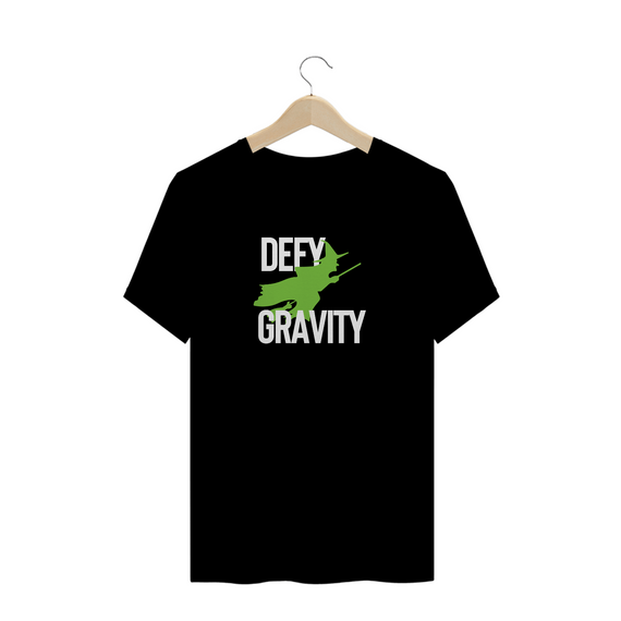 Camiseta Plus Size - DEFY GRAVITY