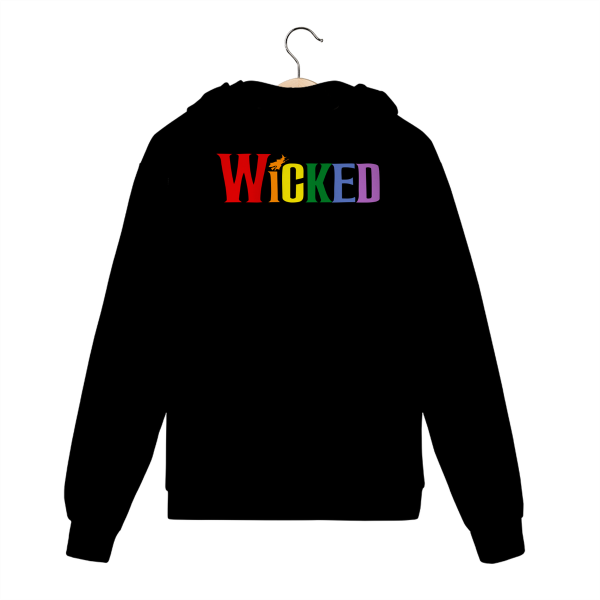 Nome do produto: Moletom com Zíper - Wicked Pride (Costas)