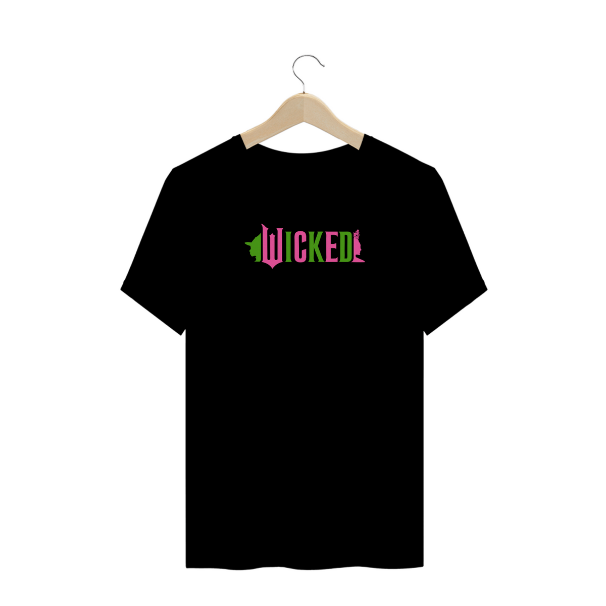 Nome do produto: Camiseta Plus Size - Wicked / Gelphie