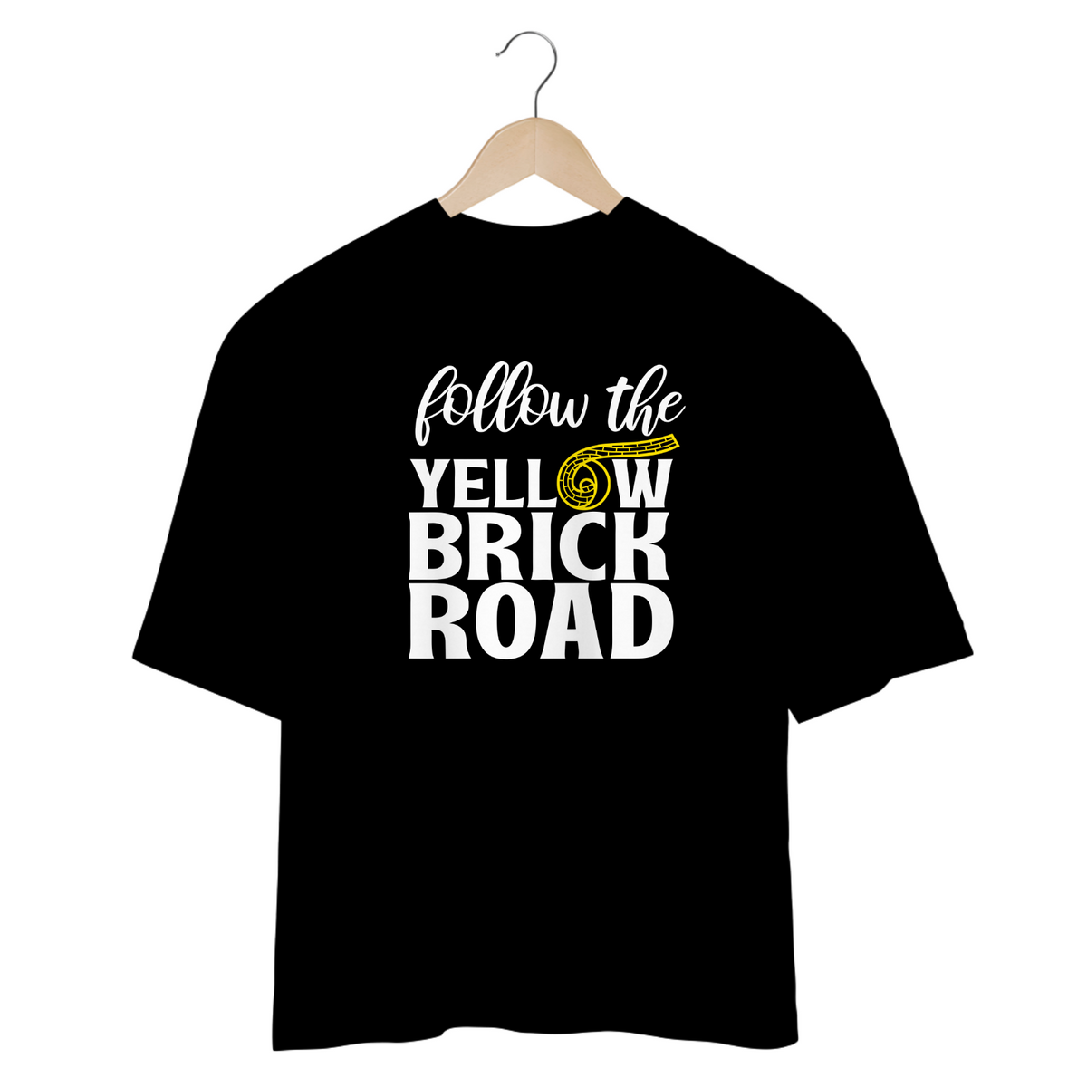 Nome do produto: Camisa Oversized- The Yellow Brick Road