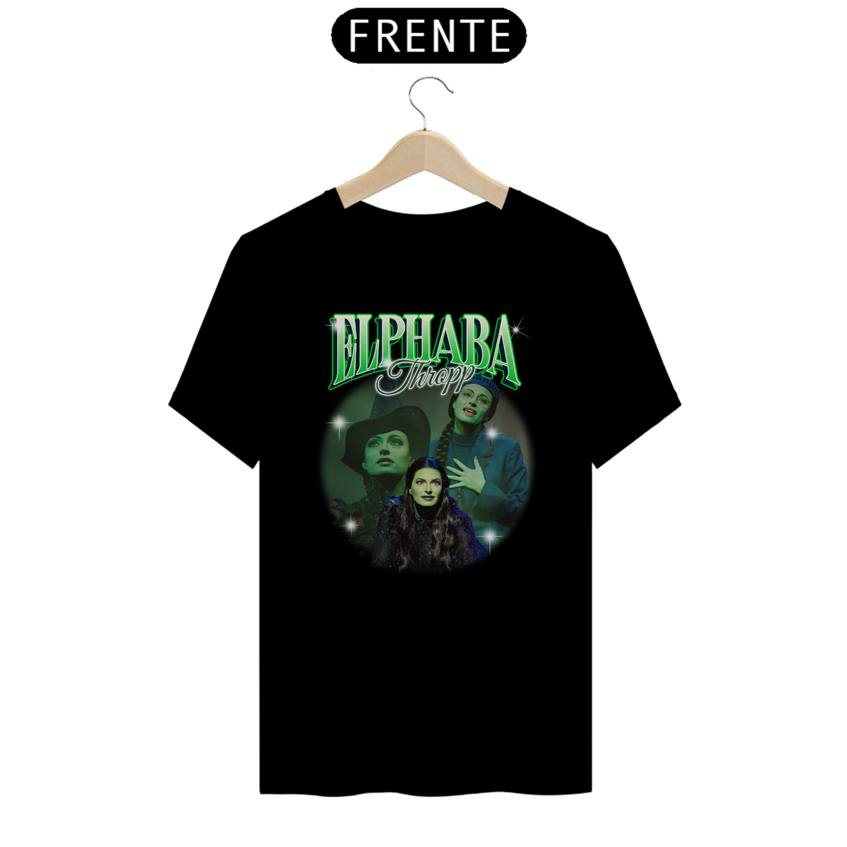 Nome do produto: Camiseta - Elphaba Thropp (Jackie Burns)