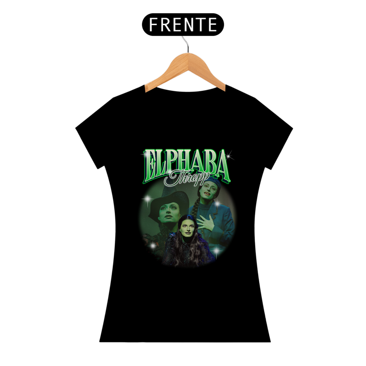 Nome do produto: Camiseta - Elphaba Thropp (Jackie Burns)