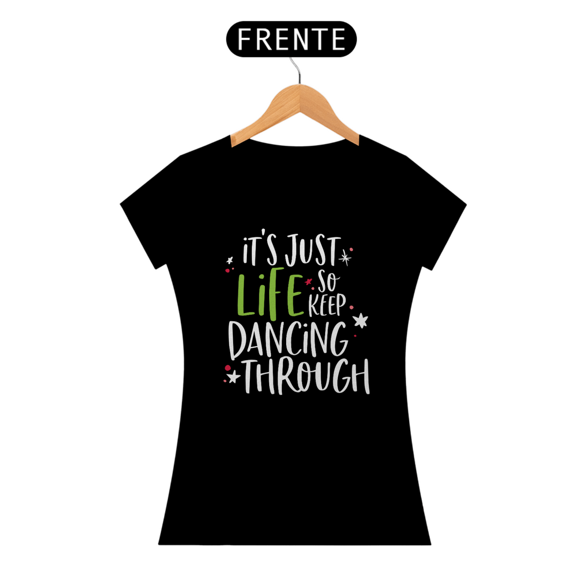 Nome do produto: Camiseta - So Keep Dancing Through