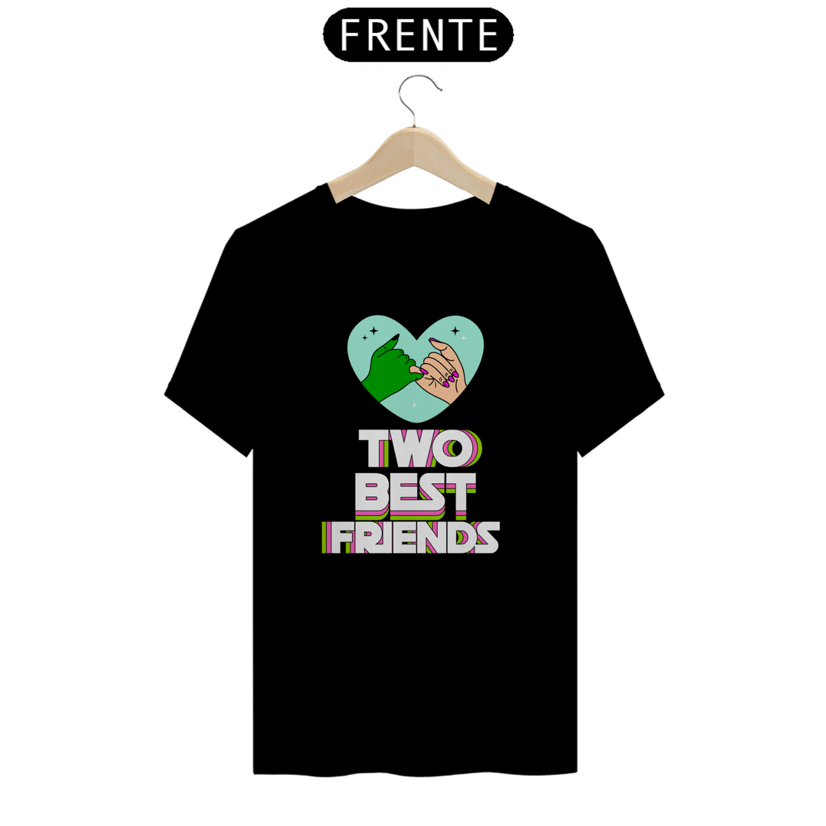 Nome do produto: Camiseta - Two Best Friends