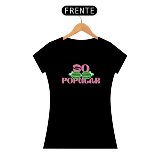 Nome do produtoCamiseta Feminina - So Popular