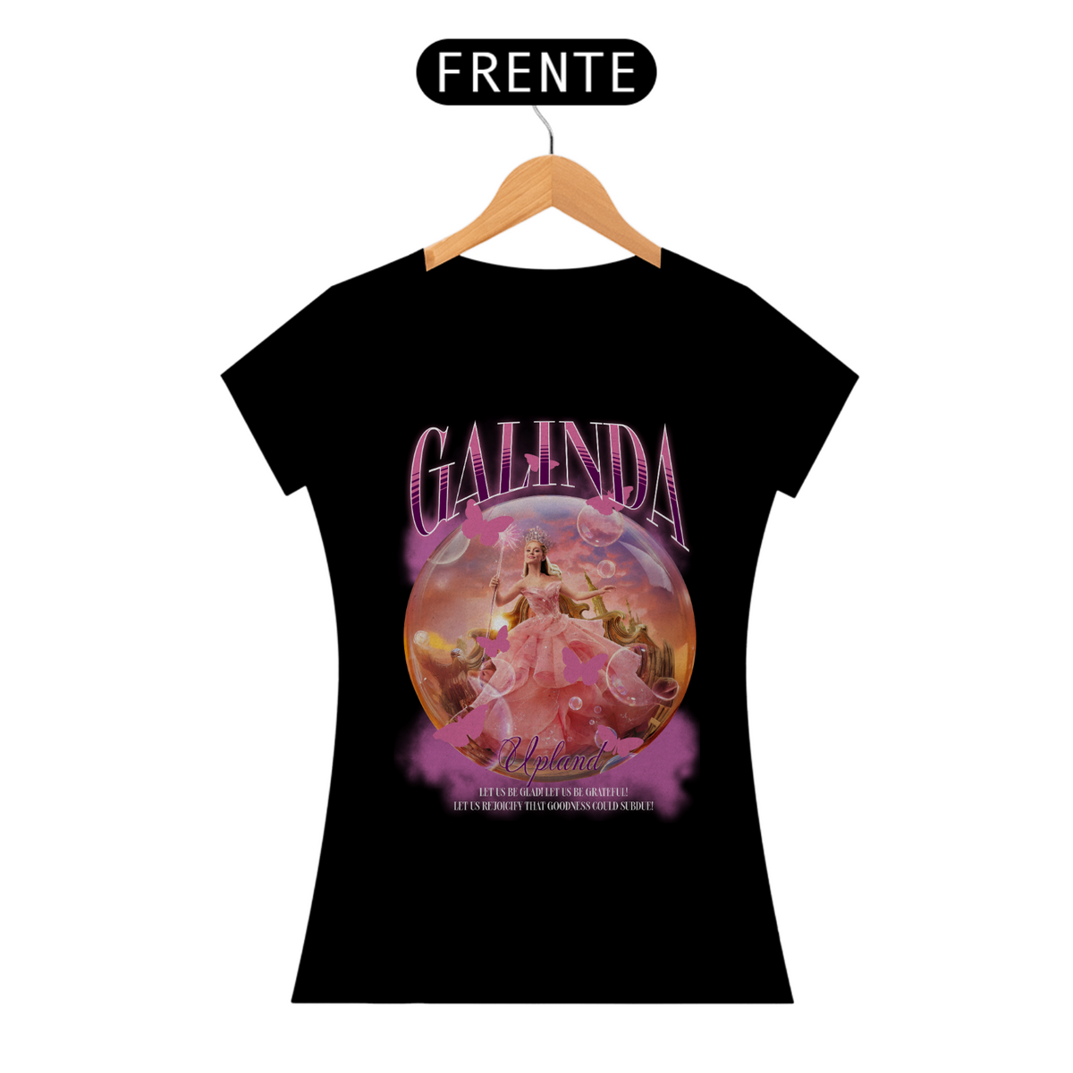 Nome do produto: Camiseta Feminina - Galinda Upland