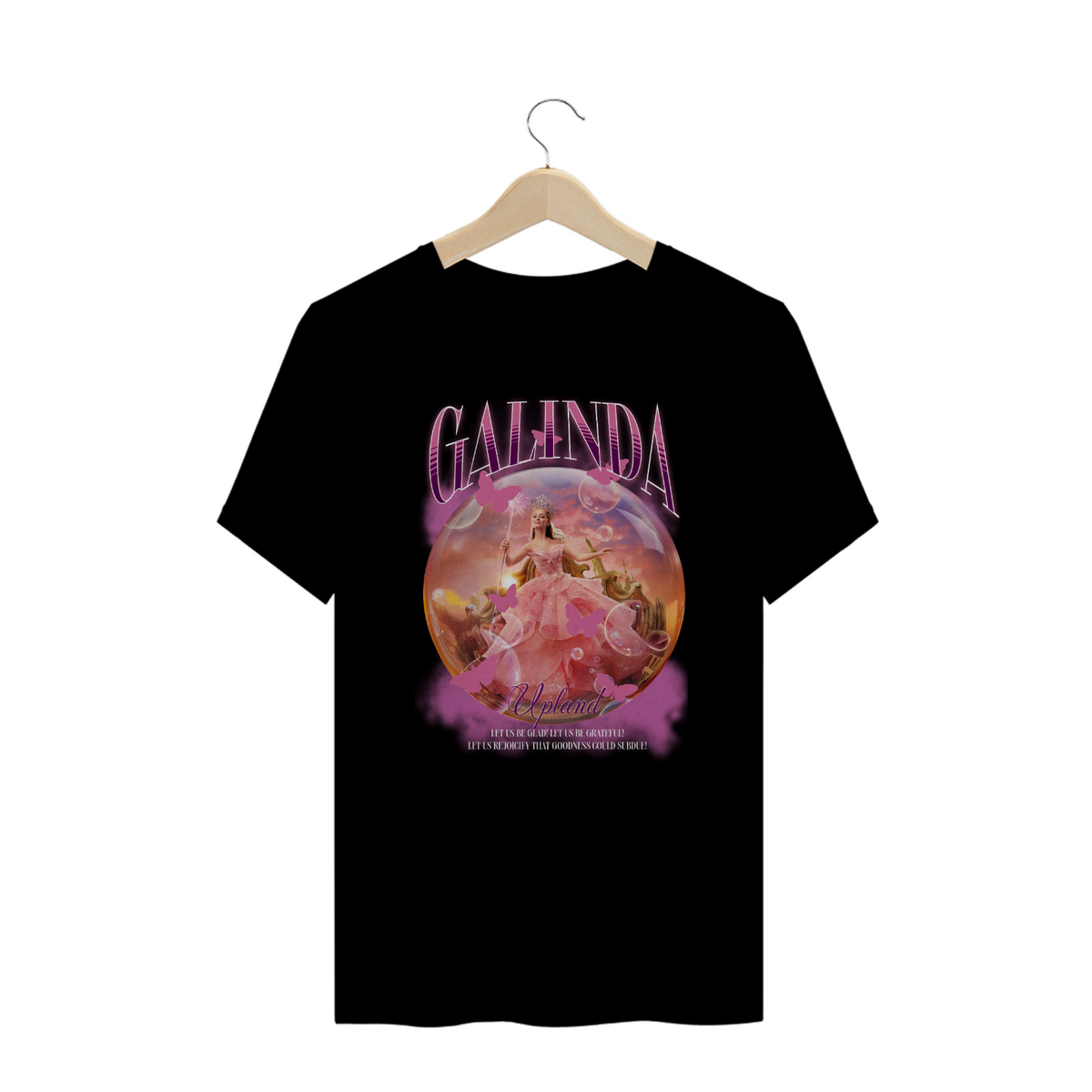 Nome do produto: Camiseta Plus Size - Galinda upland