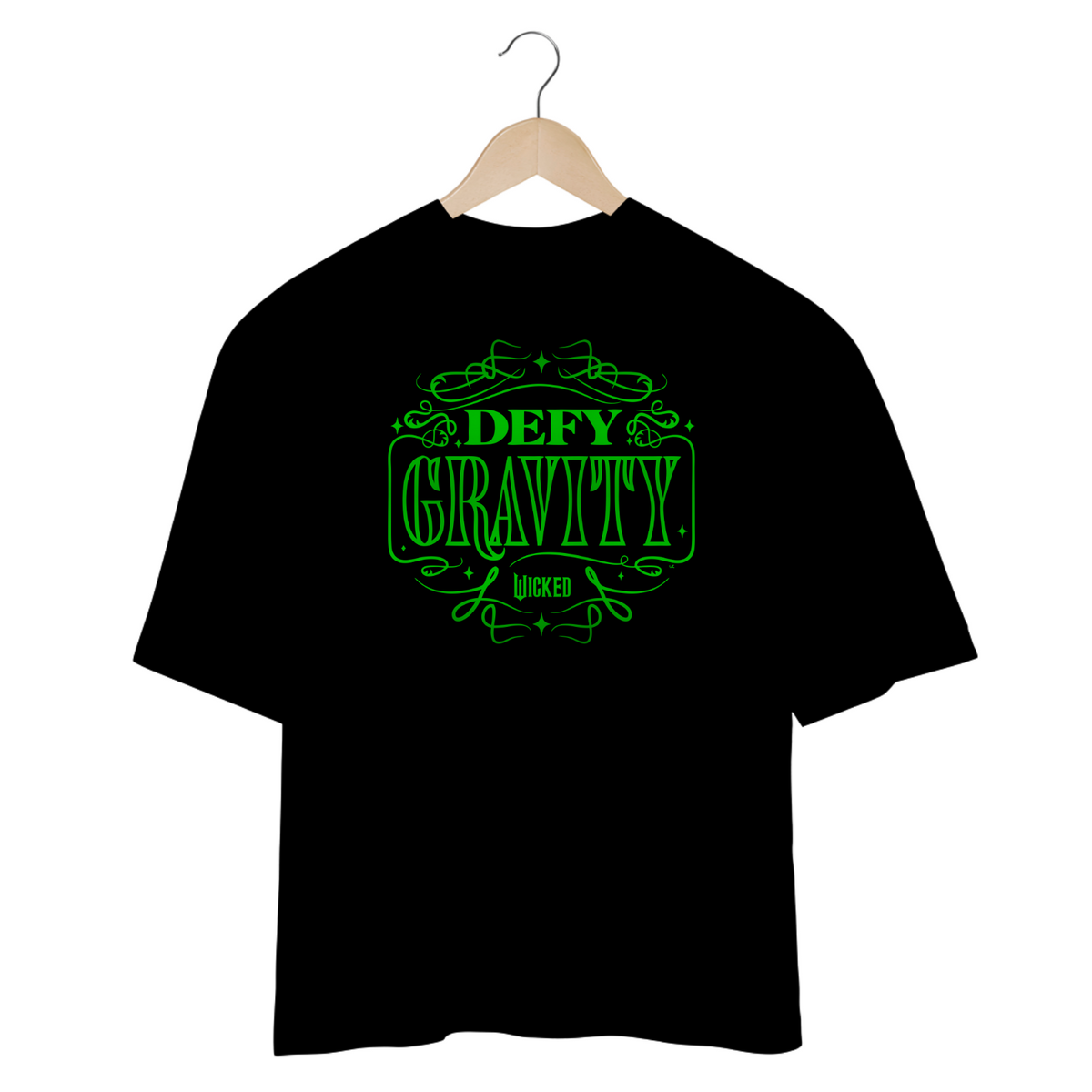 Nome do produto: Camiseta Oversized - Defy Gravity