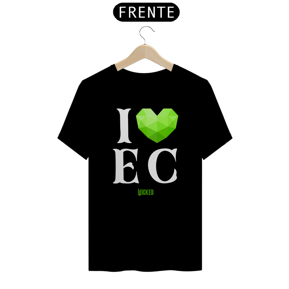 Nome do produto: Camiseta - I Love Emerald City