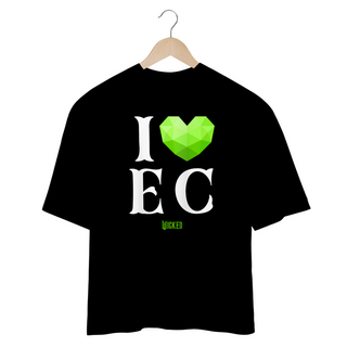 Nome do produtoCamiseta Oversized - I Love Emerald City