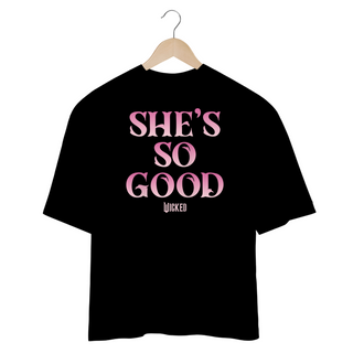 Nome do produtoCamiseta Oversized - She's So Good