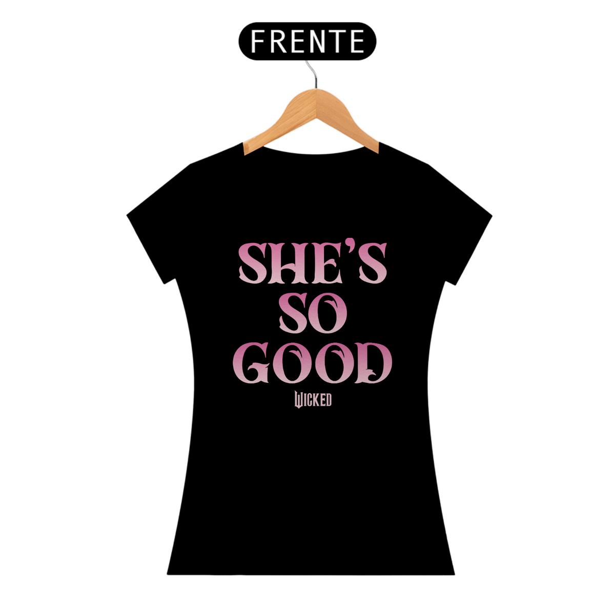 Nome do produto: Camiseta Feminina - She\'s So Good